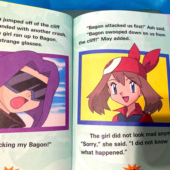 POKÉMON BAGON CAN FLY 2005 HARDCOVER BOOK OFFICIAL POKÉMON MASTERS CLUB LIKE NEW - Picture 6 of 14